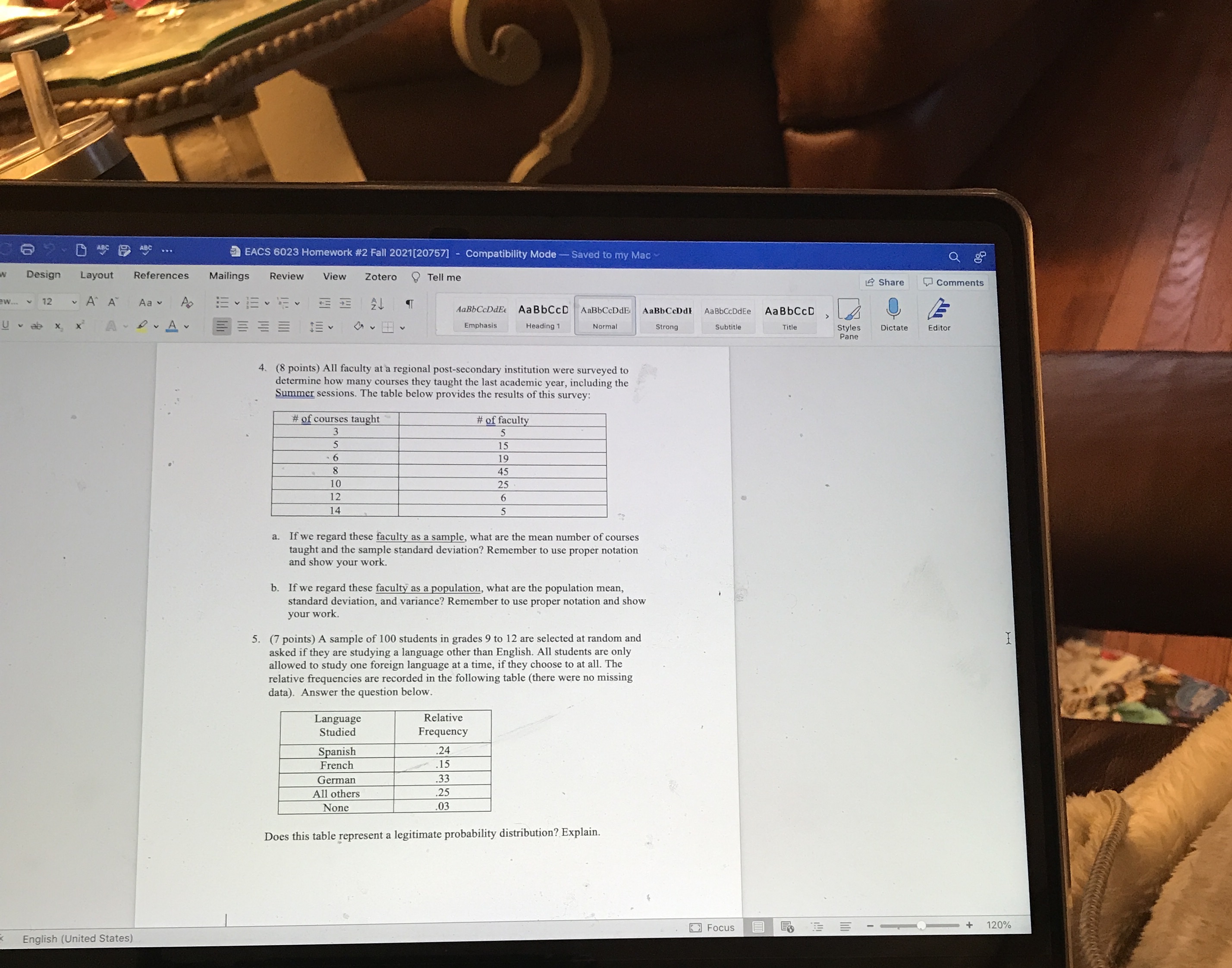  1 40C ABC .. EACS 6023 Homework #2 Fall 2021[20757] -