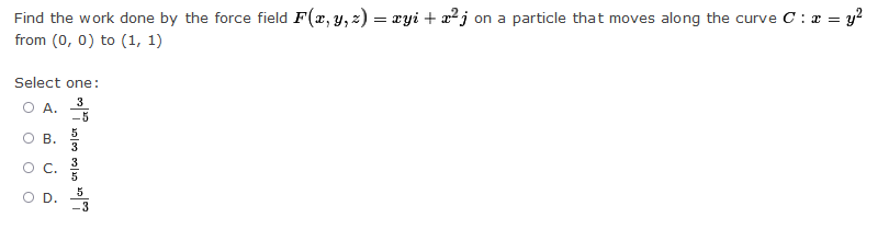 of the vector field F(x, y, z) =y ri + 4x'sin =j