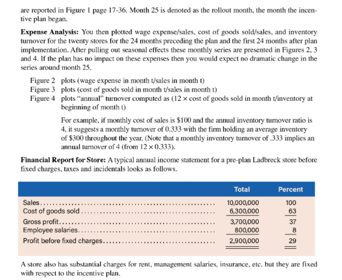 I need help with this problem. Using the information on sales and