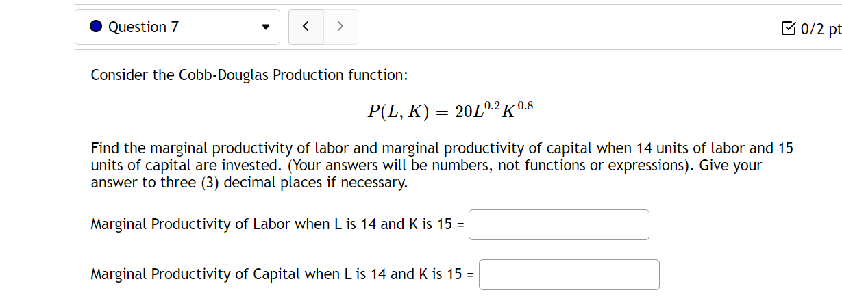 sin (6y) + In(z + 2), find fx(x, y, z) = fy(x,