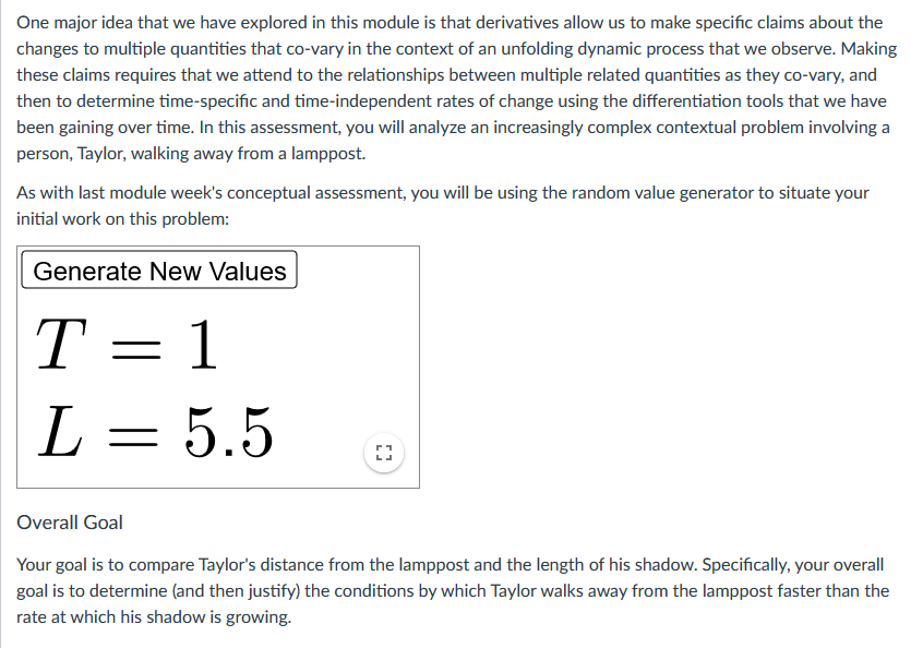  One major idea that we have explored in this module is