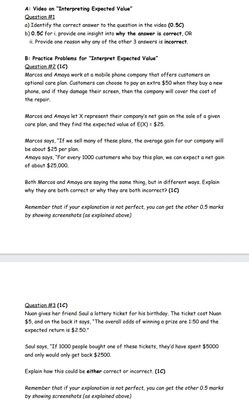 watch this and answer the following questions. https://youtu.be/SNIW7MmCdhA A: Video on "Interpreting