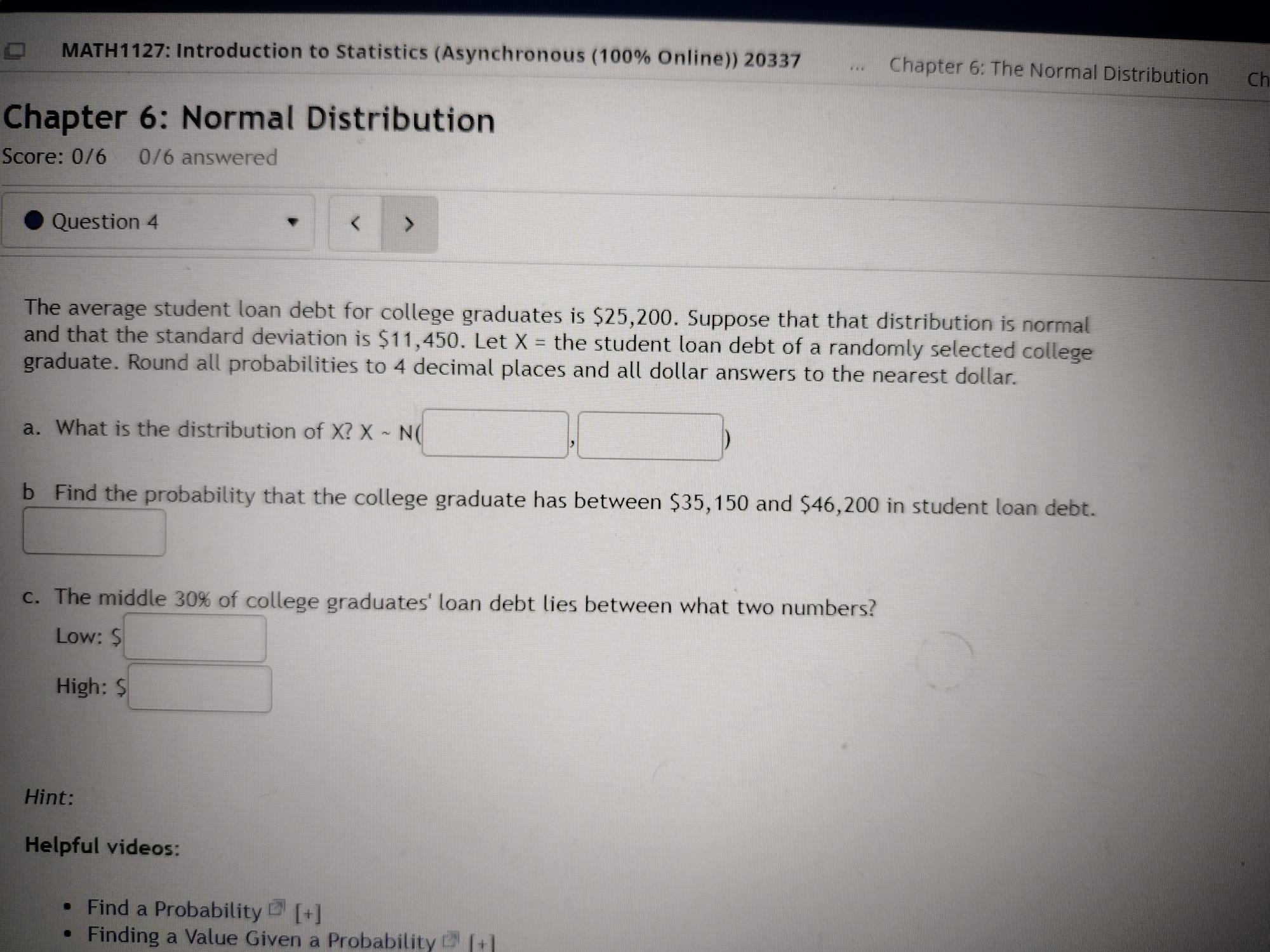 a. For this study, we should use Select an answer b. The