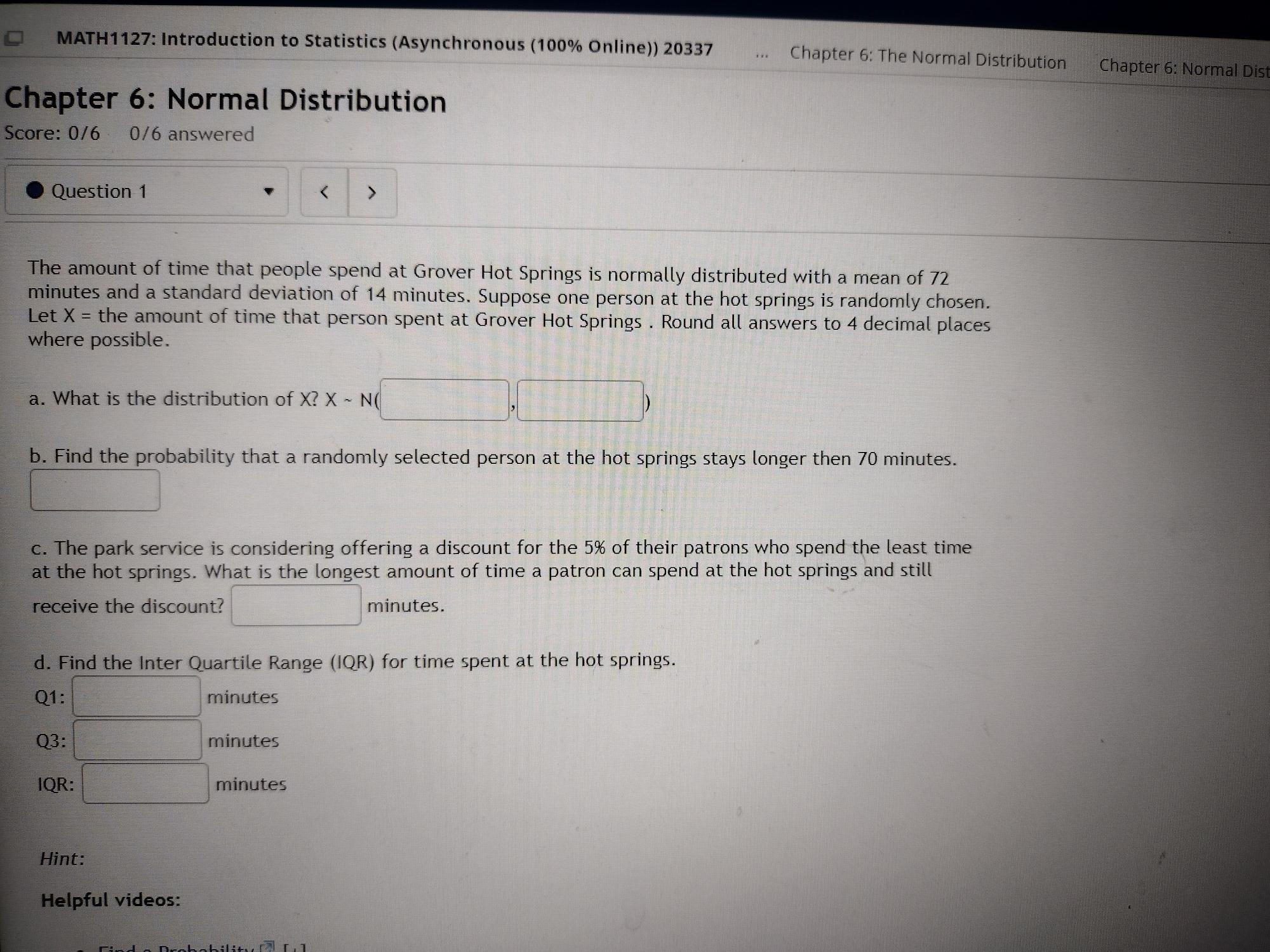 a f. Based on this, we should Select an answer ~ |