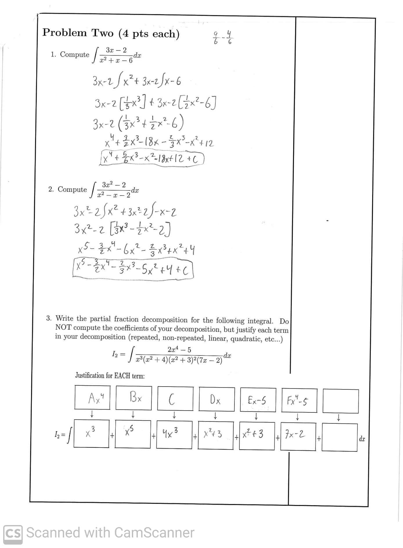 I'm working on corrections for a test and would please like some