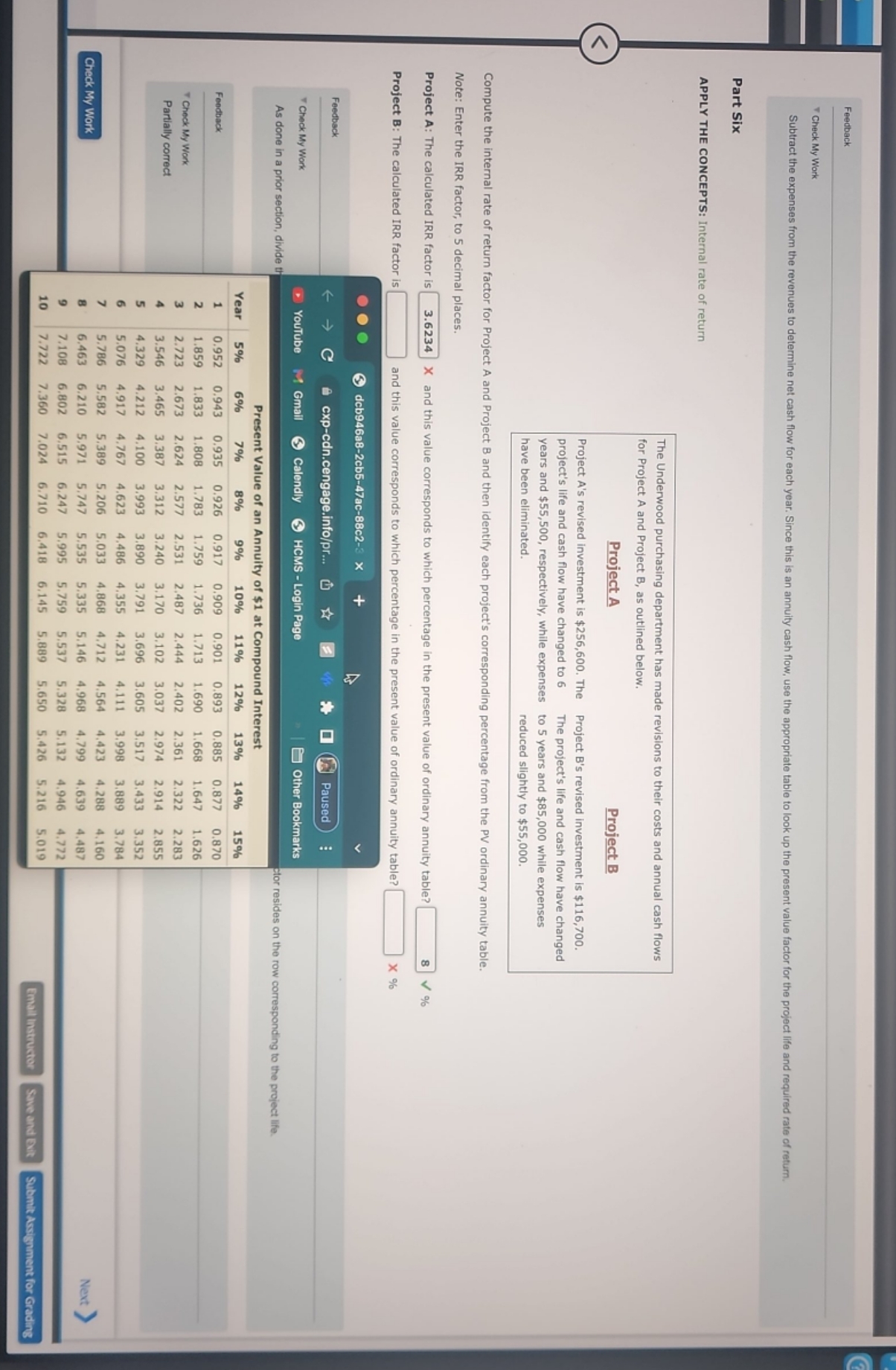 could you please explain? Feedback Check My Work Subtract the expenses from
