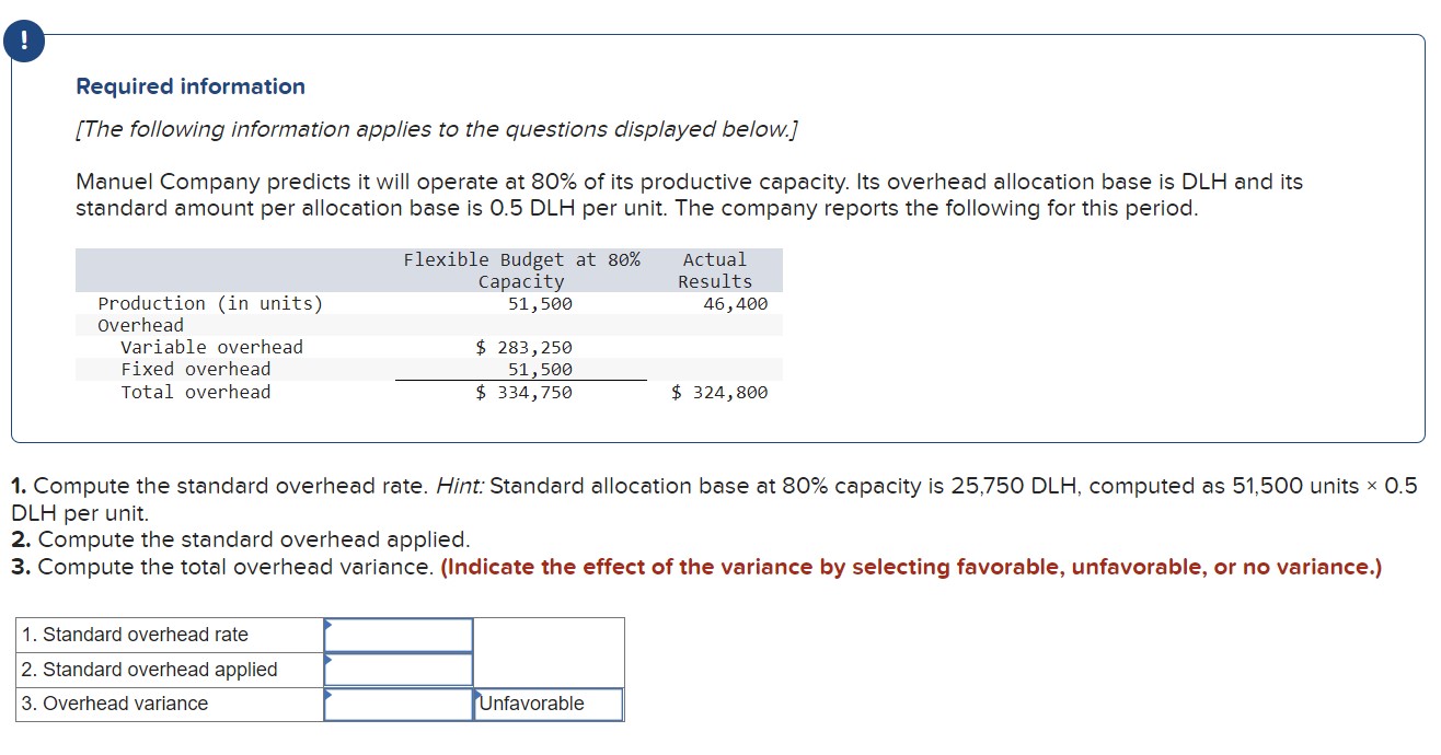 please help me solve this step by step. thankyou Required information [The