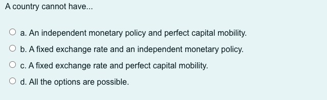 Please choose one answer for each question: The consumer price index
