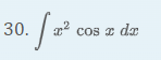 require integration by parts.) 5x 16.20. " In 3x de\f50. 4+