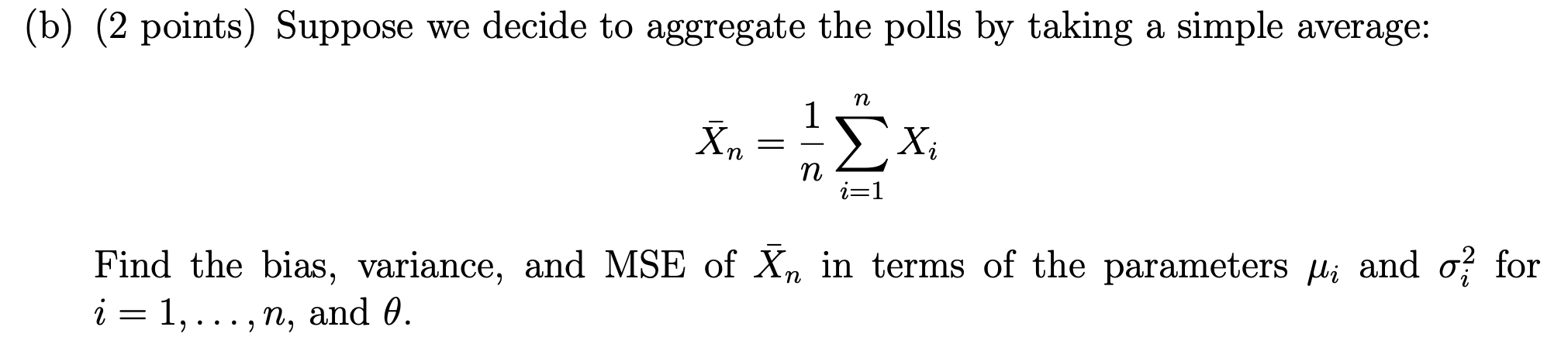 in terms of the parameters M and 012 for i=1,...,n, andH. 1