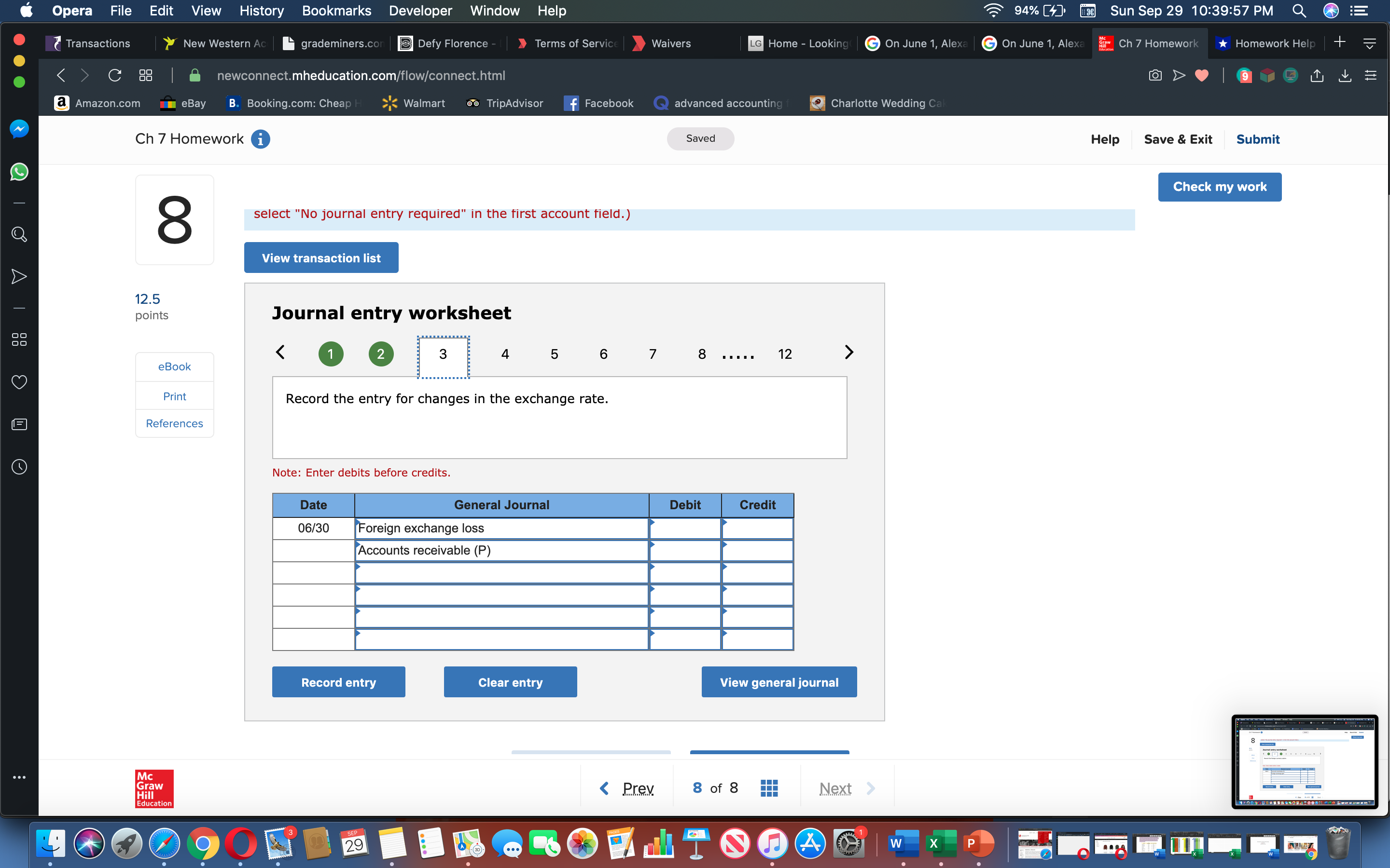 debits before credits. Date General Journal Debit Credit 06/01 Accounts receivable (P)