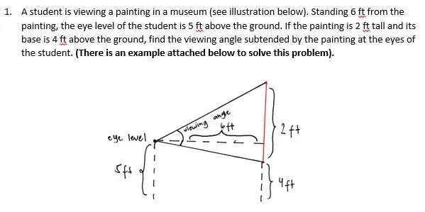 = o + 8 as shown below. painting 10 ft tall viewing