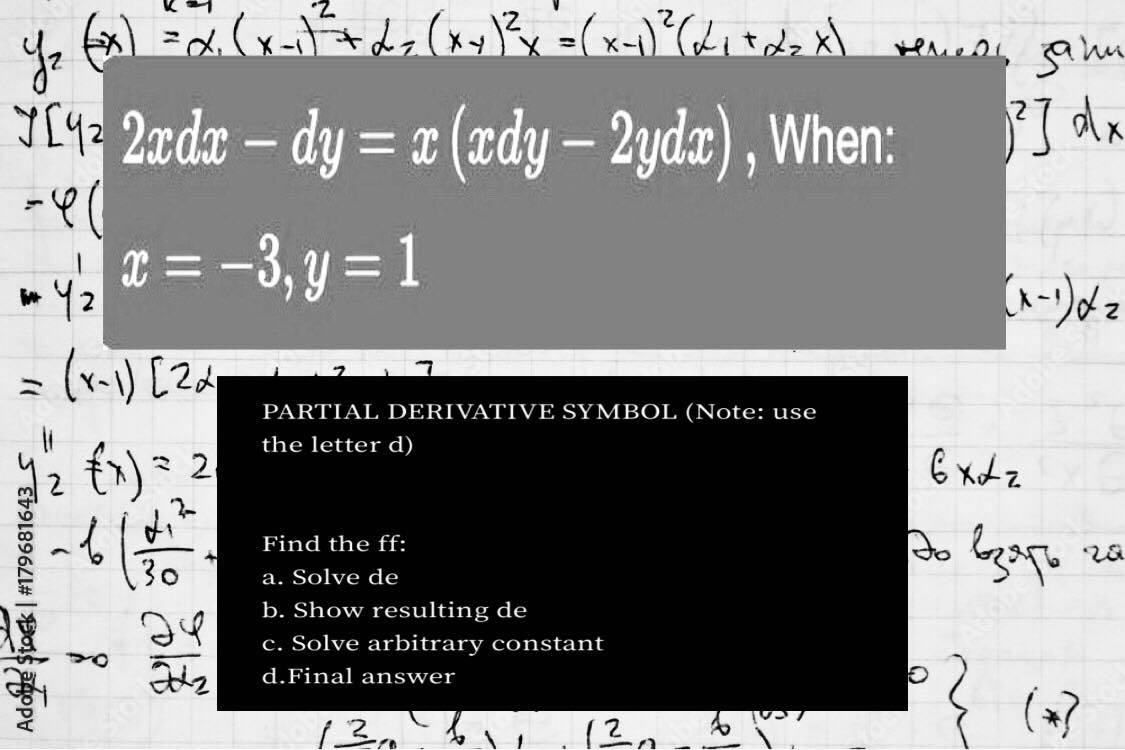 , ( x y ) x = ( x - 1 )