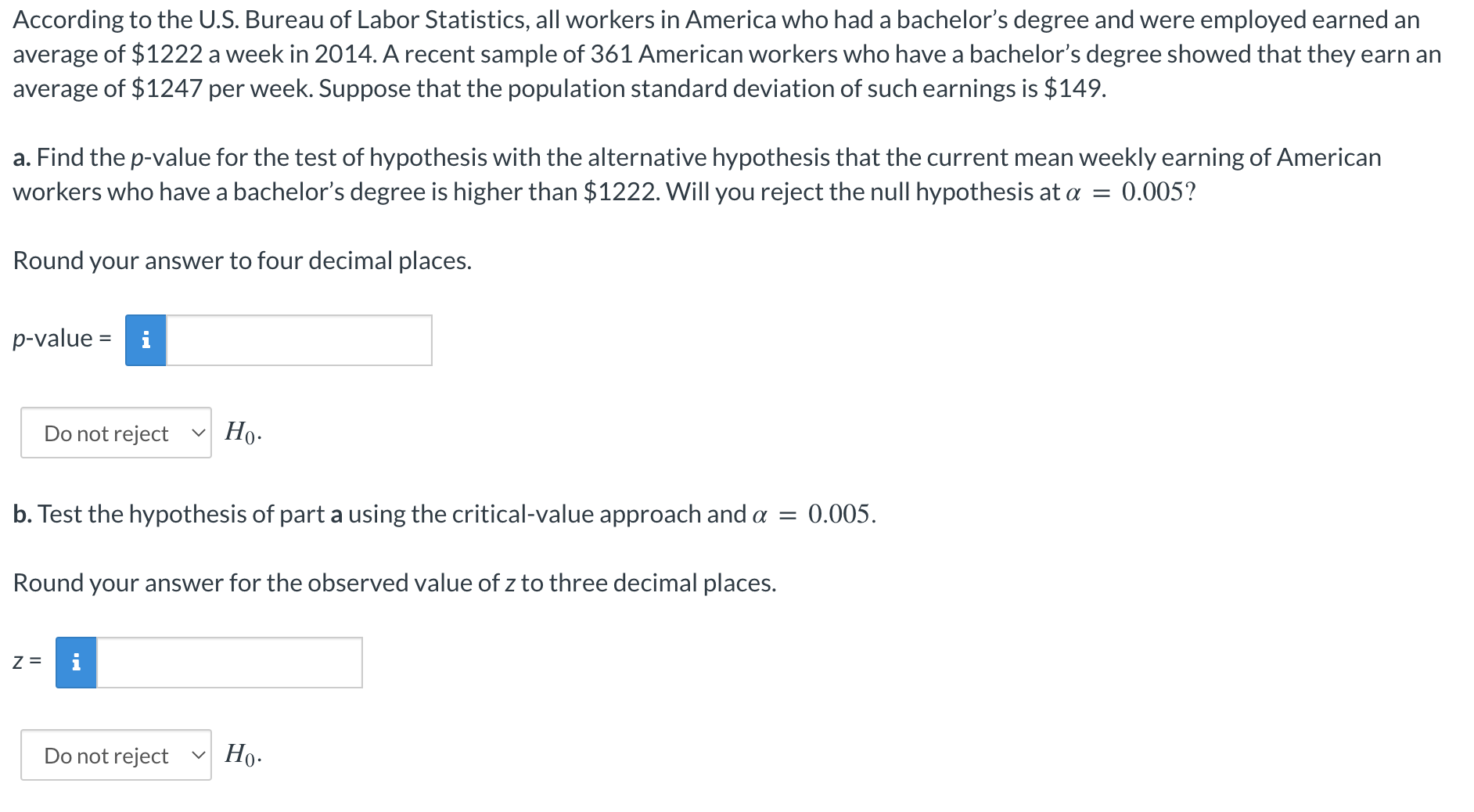 Find area to the left of zvalue on the standard normal distribution.