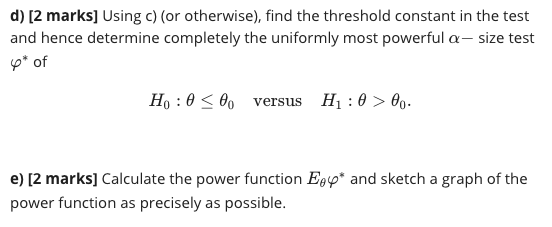 Show that the family L(X, 0) has a monotone likelihood ratio in