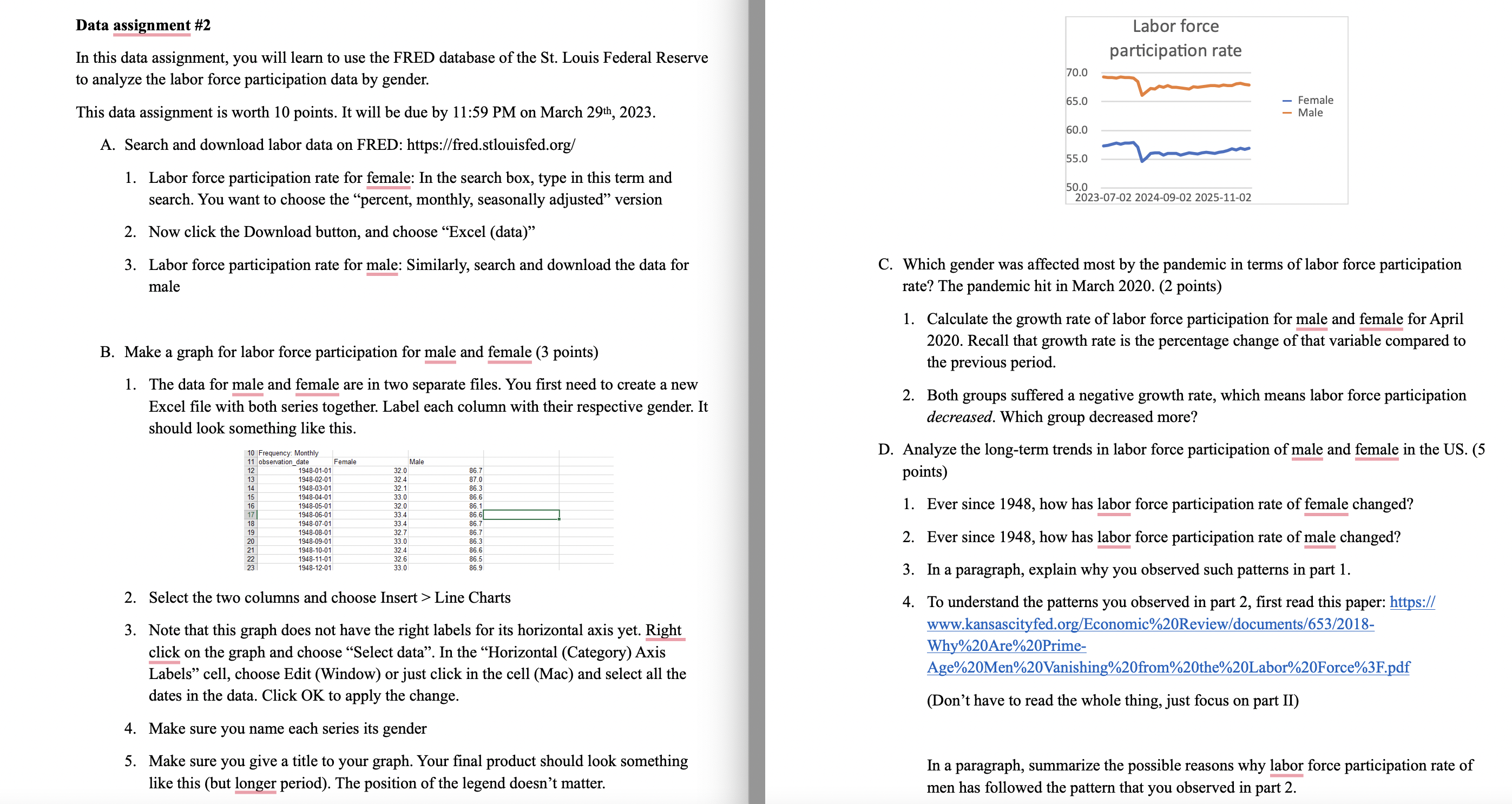  Data assignment #2 In this data assignment, you will learn to