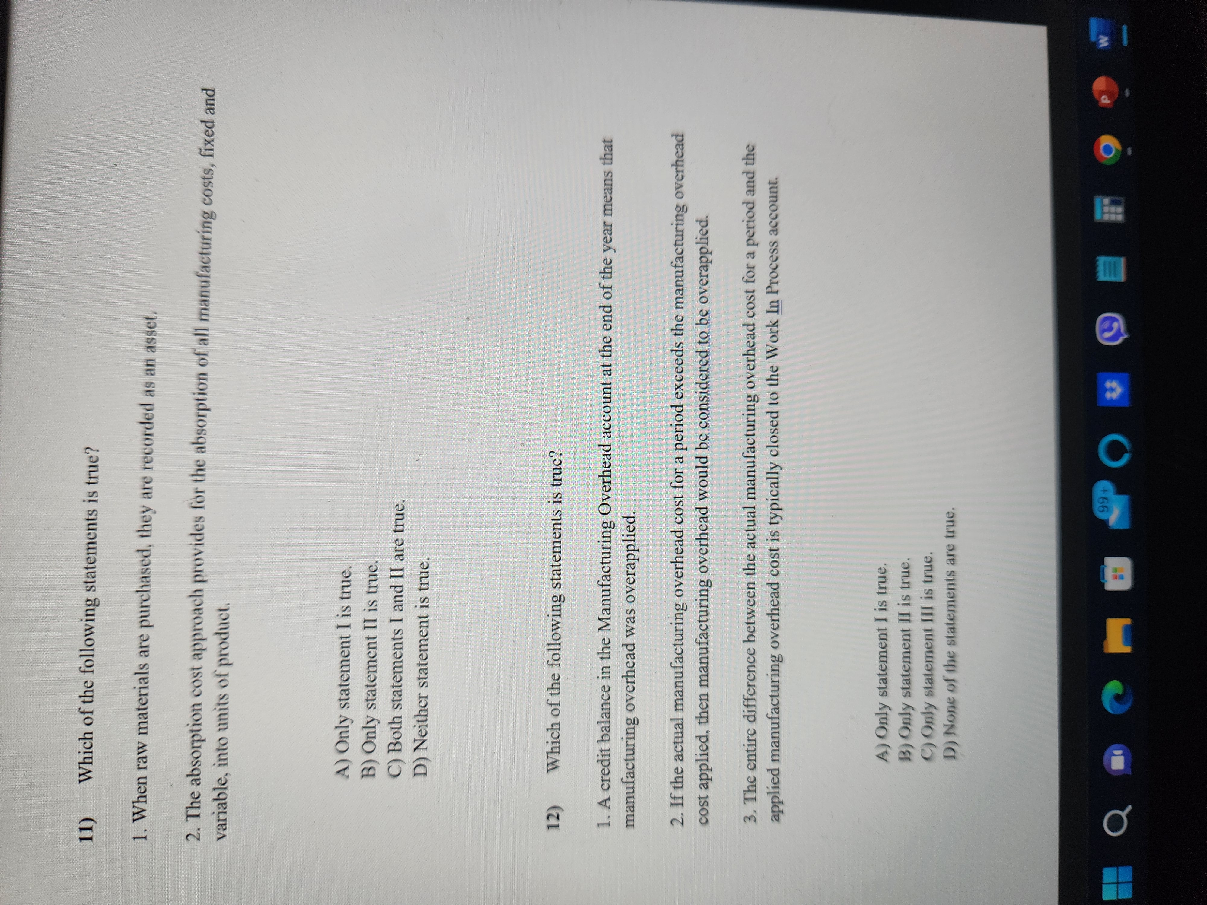 $5.10 D) $2.20 10) Janicki Corporation has two manufacturing departments--Machining and Customizing