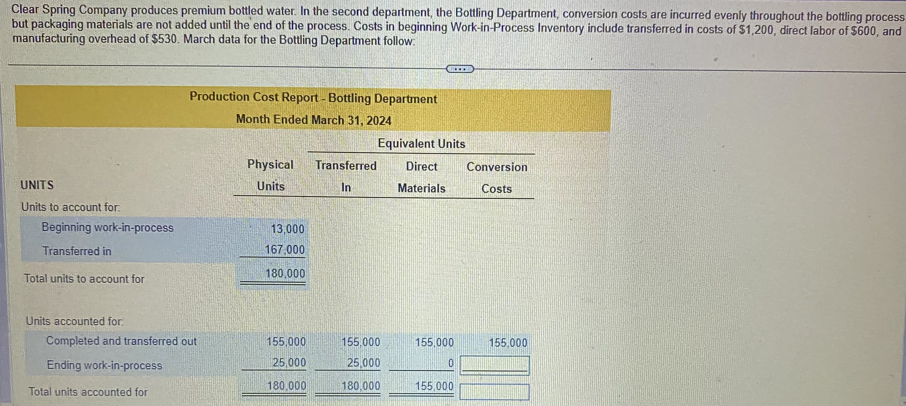 Hello I need help on how to solve for the 2 blank