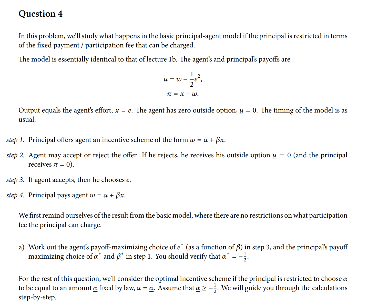 plz help me thx Question 4 In this problem, we'll study what