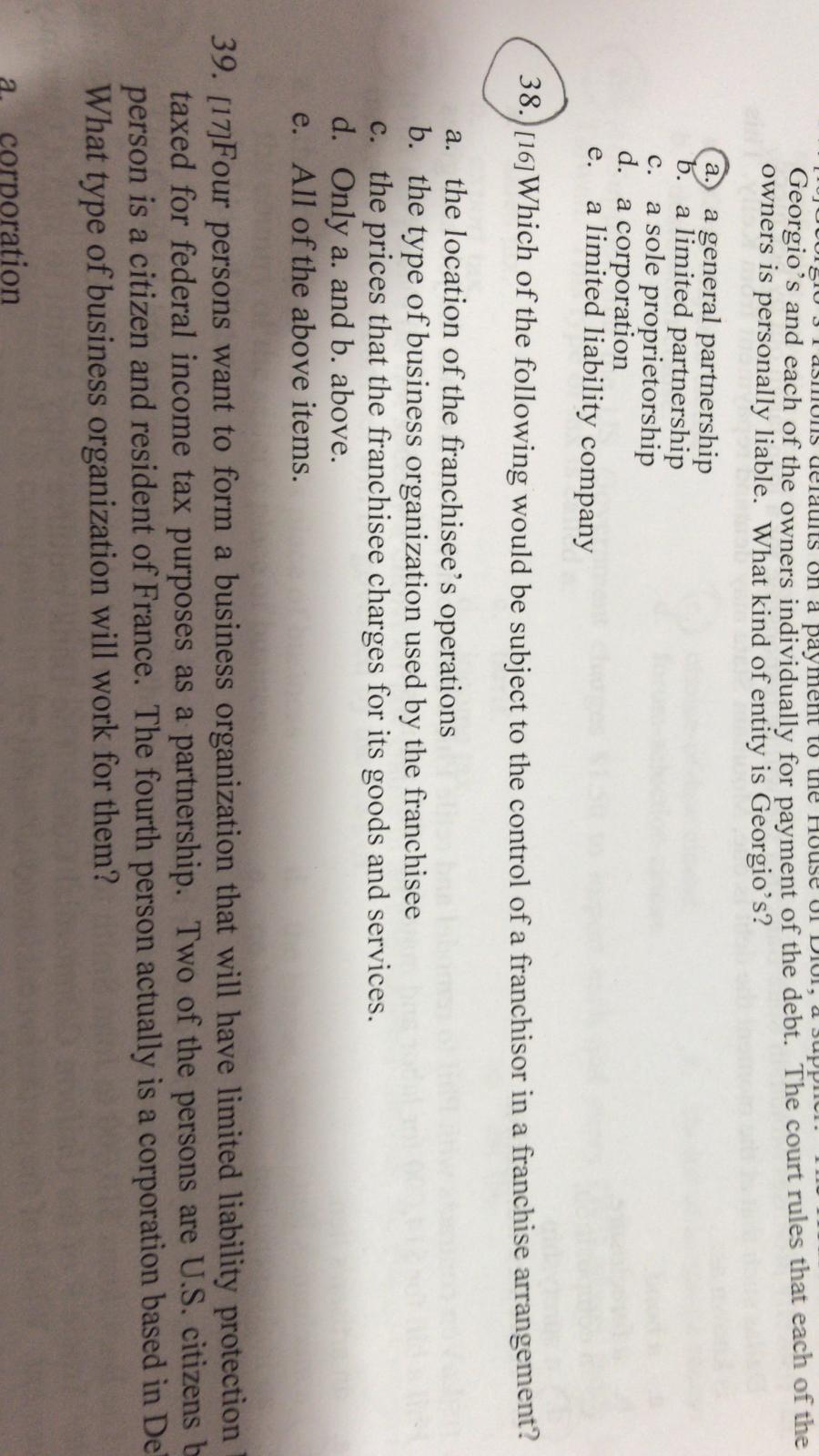 Can you please answer Question # 38. Mutable choices... ' 15114.05 n