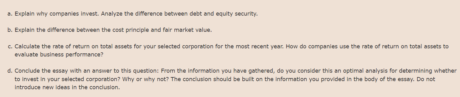 AMAZONI need your help with this essay, please. The report must include