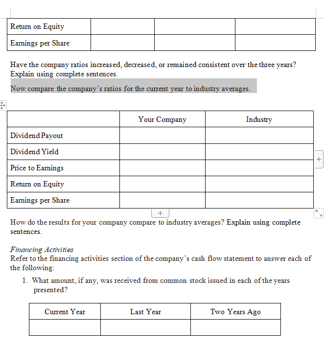 I think this may the right part of the report to answer