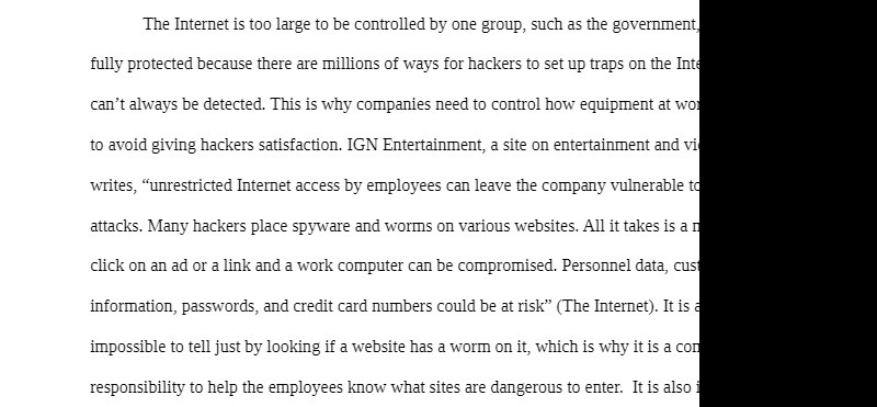 such as the government fully protected because there are millions of ways