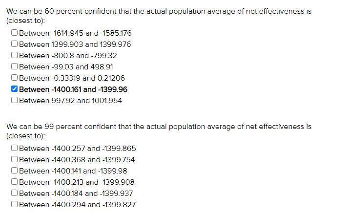 The mean (arithmetic average) of these data is closest to: 199.94 0-0.060565