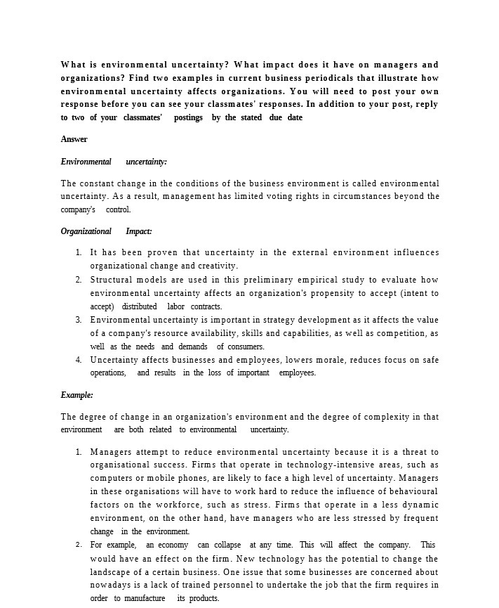 and organizations? Find two examples in current business periodicals that illustrate how