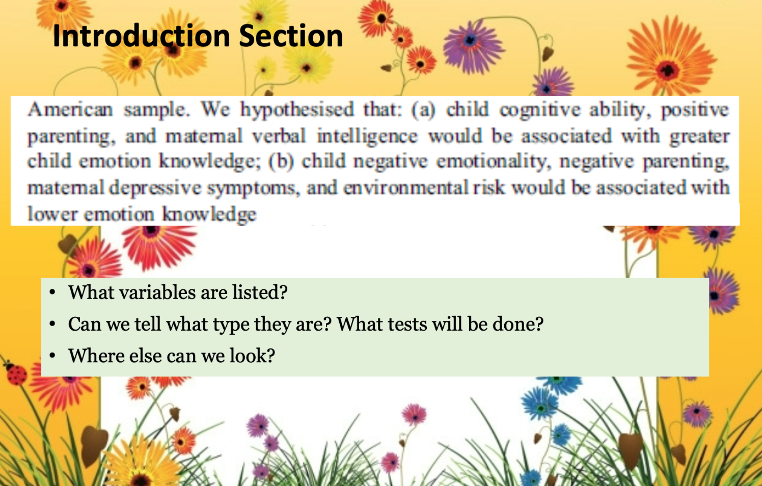  Everything I have attached are examples and tips for the assignemnt,