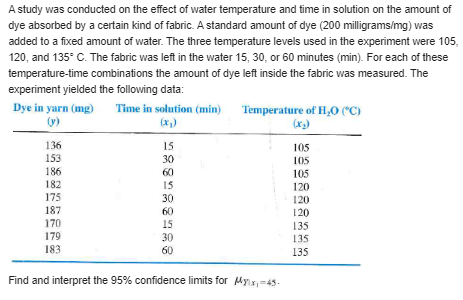 with B[ Y ] = 3, E[Y,] = 9, and Var Y,