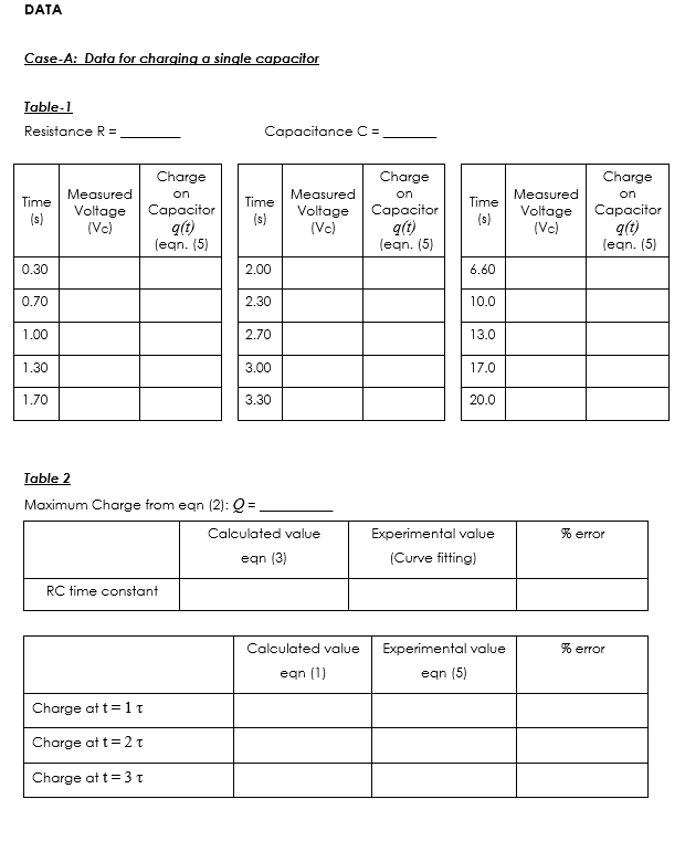 in which capacitors combine will also be studied. EQUIPMENT 36.8% Q 1