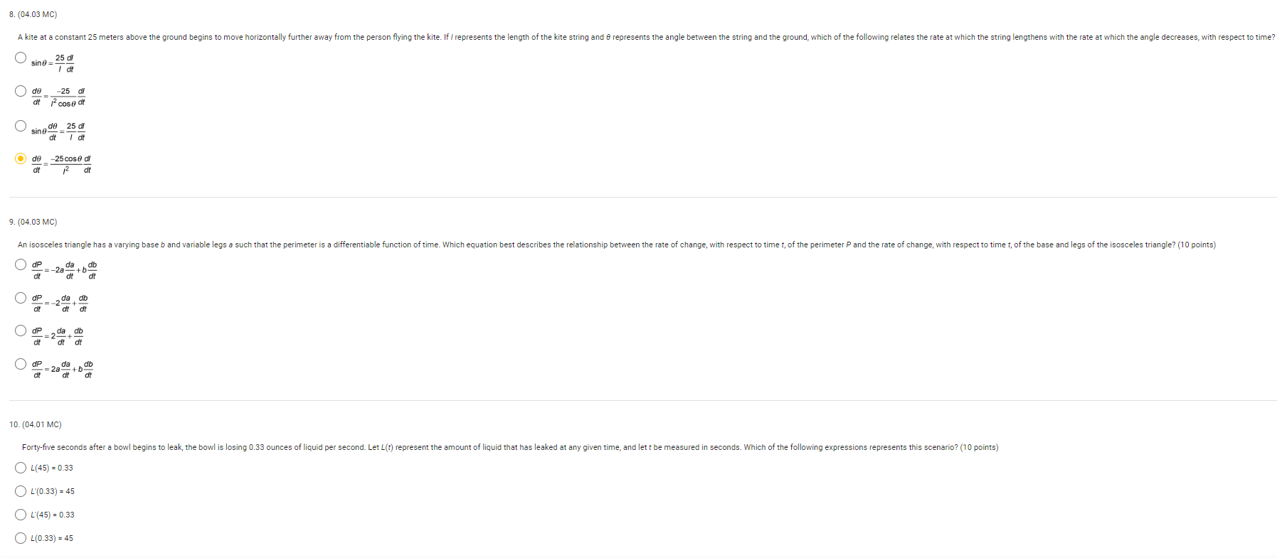 the tangent line falls above g. The value of 2.65 is an
