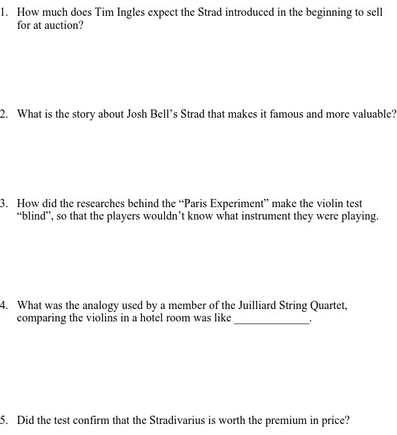  1. How much does Tim Ingles expect the Strad introduced in