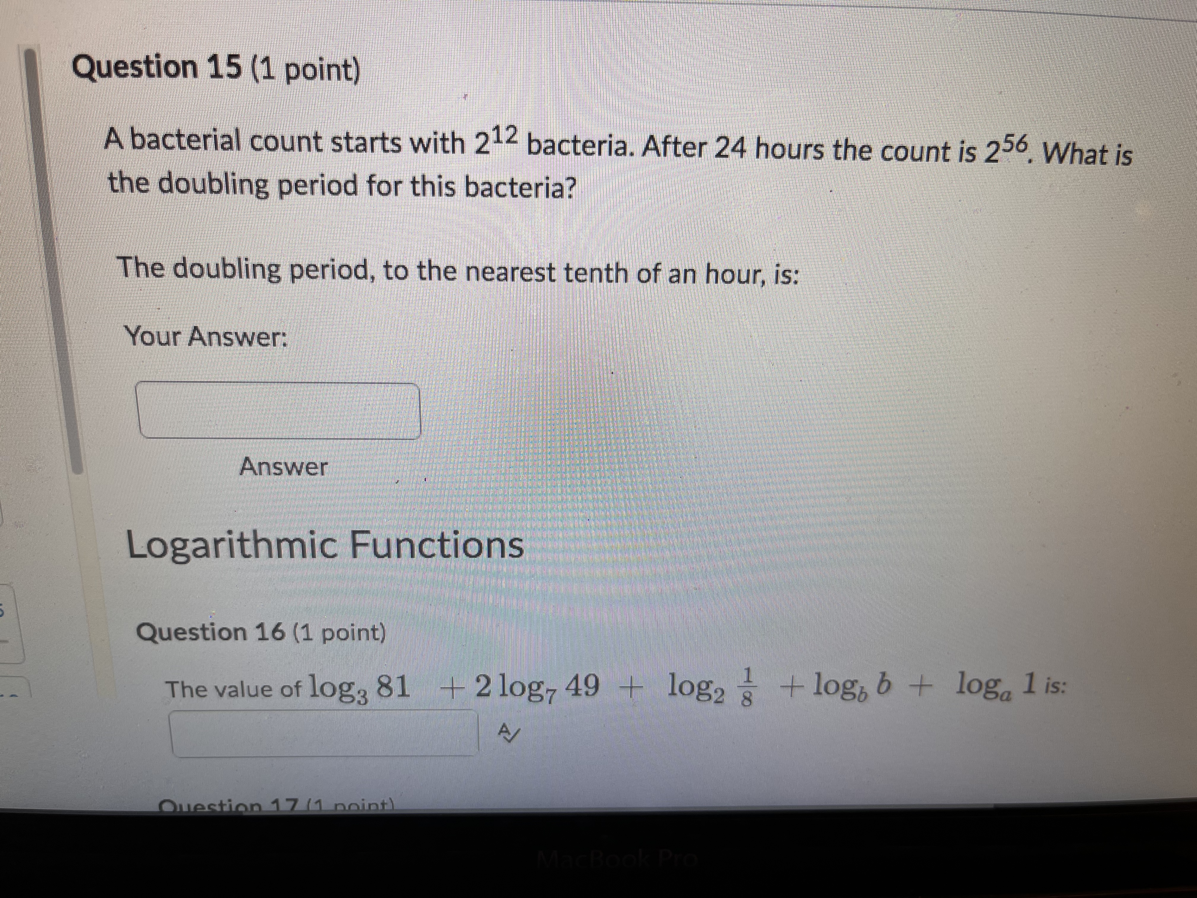 + 1, then determine the numbers from the table that represent the