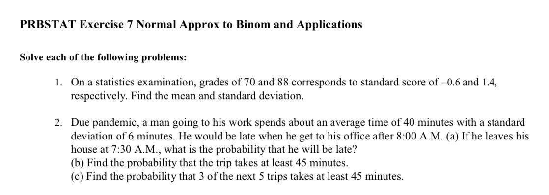 This is in Statistics about normal approx to binom and applications. Solve