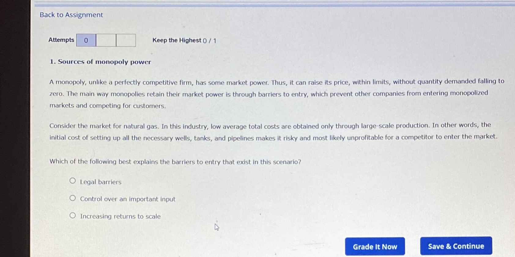  Back to Assignment Keep the Highest 0 l 1 1. Sources