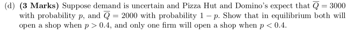 Marks} Pizza Hut vs Domino's Pizza Hut and Domino's are considering to