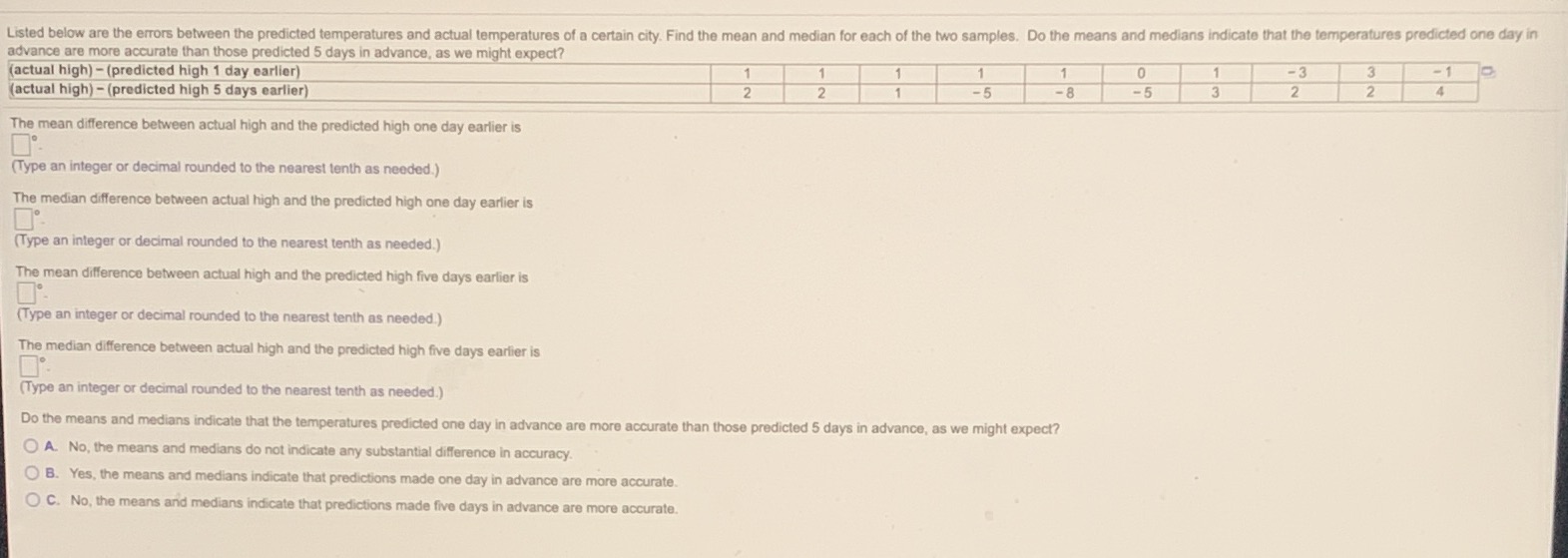 Please help me answer the question below. Listed below are the errors