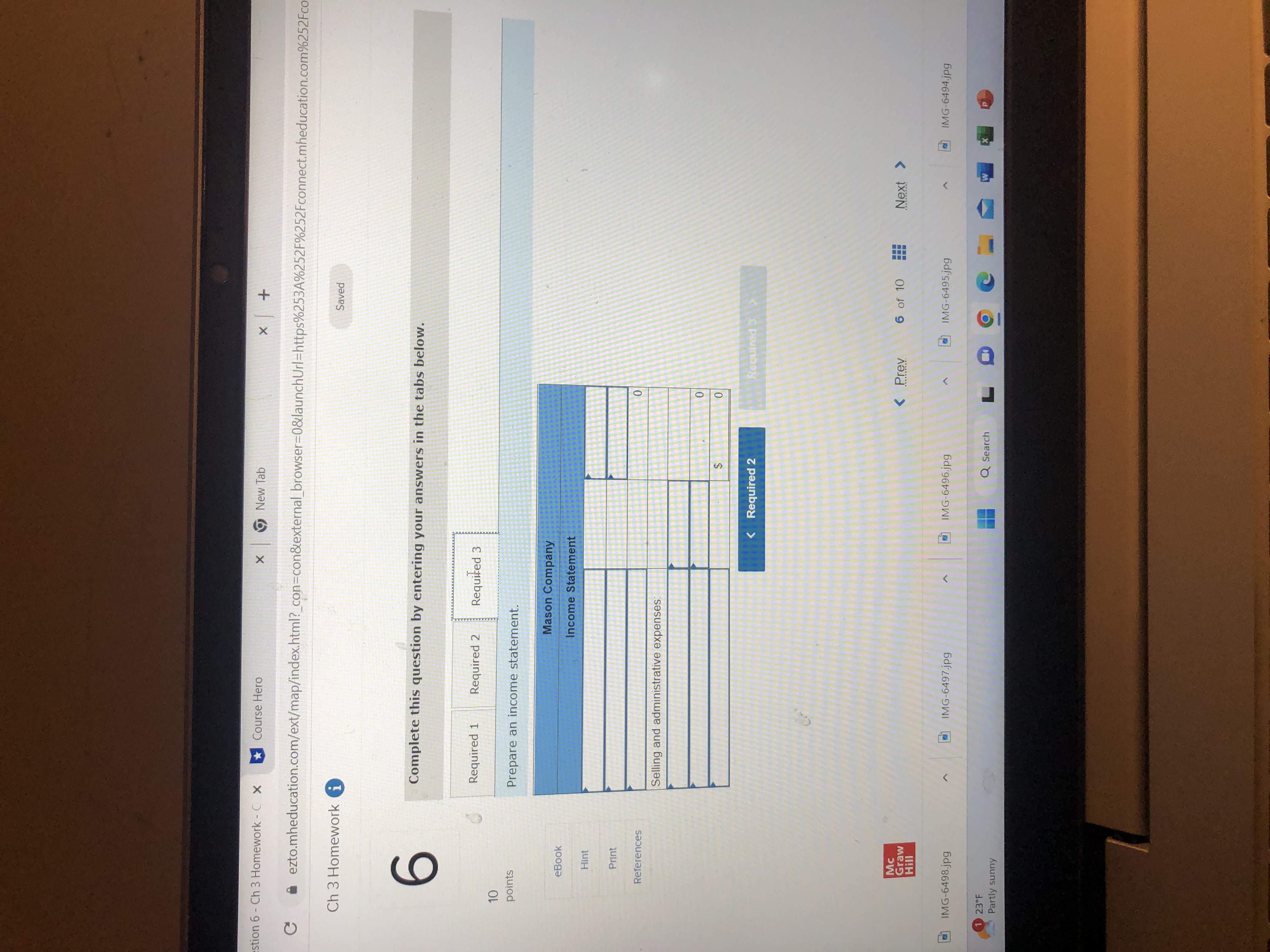 000 '08 4 eBook Hint Inventories Beginning Ending Print Raw materials 7,