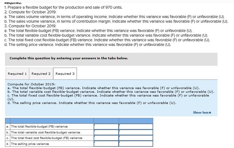 During this month, the company Incurred $499,550 total variable costs and $180,200