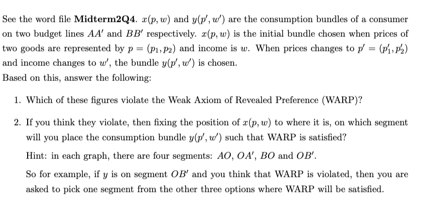 please show work and explain thank you! in the second file are