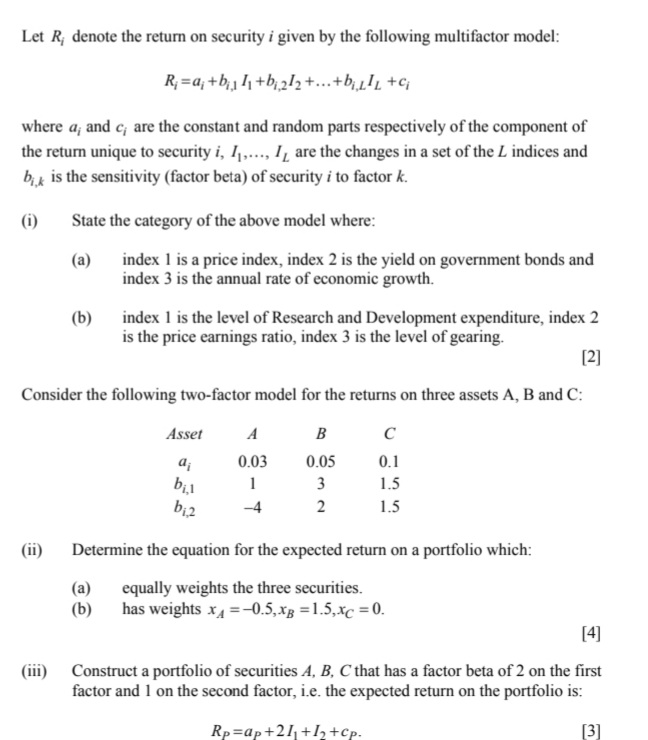 attachments. Thank u1 . (i) State the key arguments against modelling market