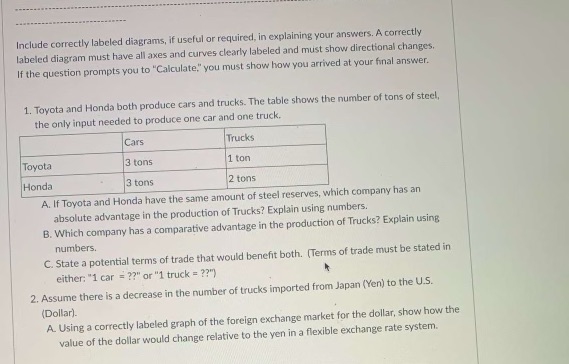 Need asap Include correctly labeled diagrams, if useful or required, in explaining