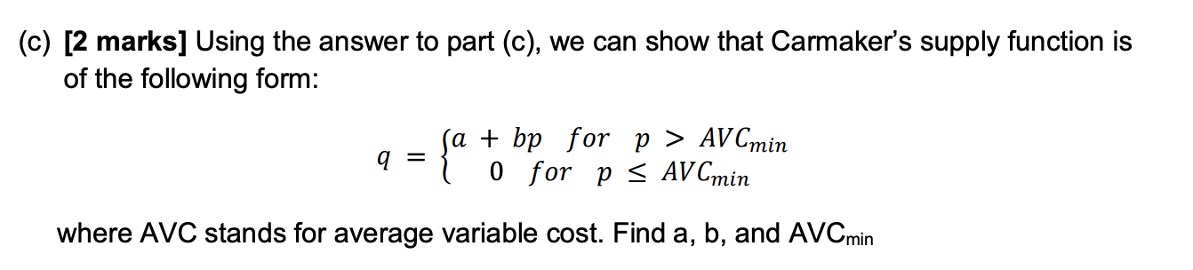 than double (i.e., increase from q to Aq where A > 2)?