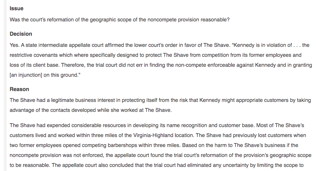 Shave Barber Co. Court of Appeals of Georgia. 822 S.E.2d 606 (2018}.