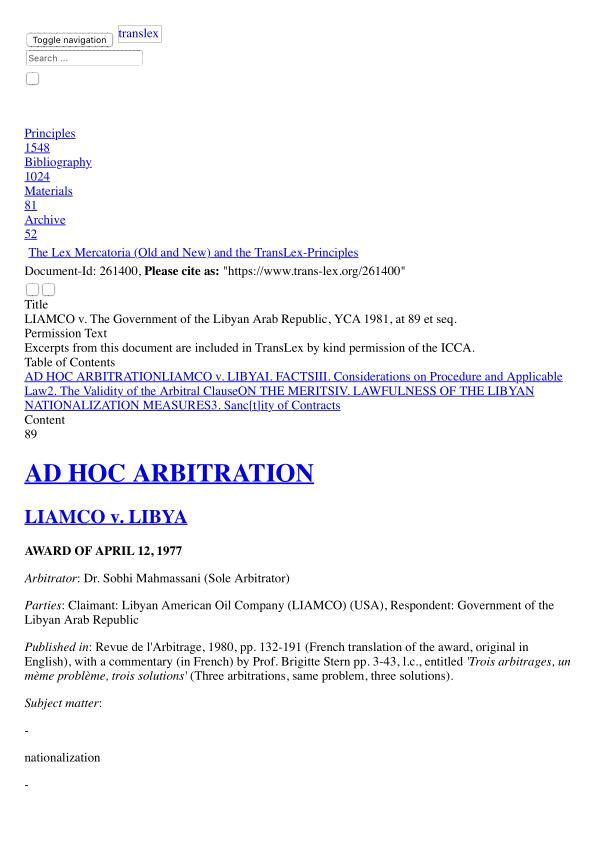 inspiration ad main ideas. jurisdiction of the arbitrator choice of law clause