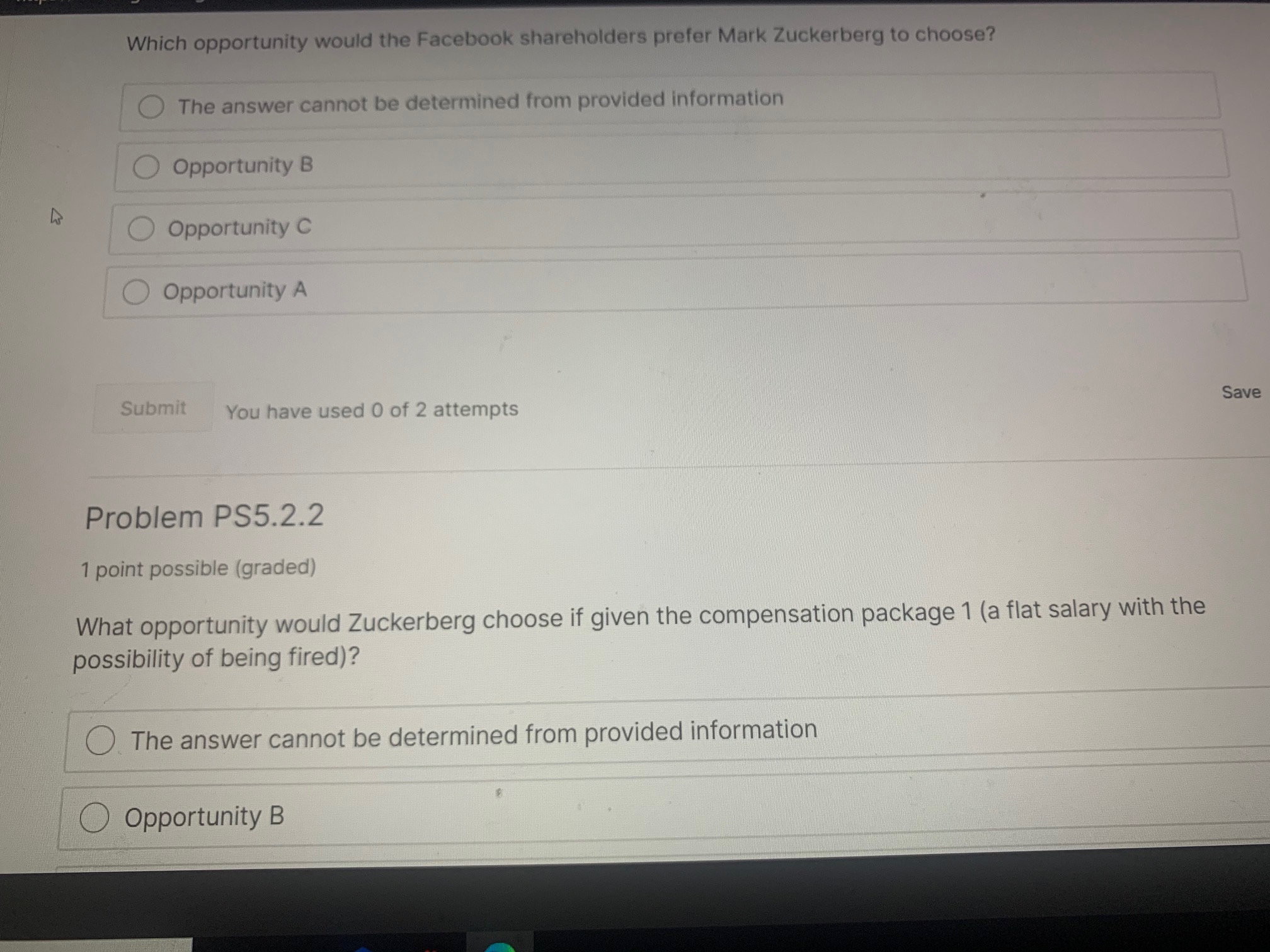 of pictures,; a lot of them have overlapping questions) Problem PS5.2.1 1