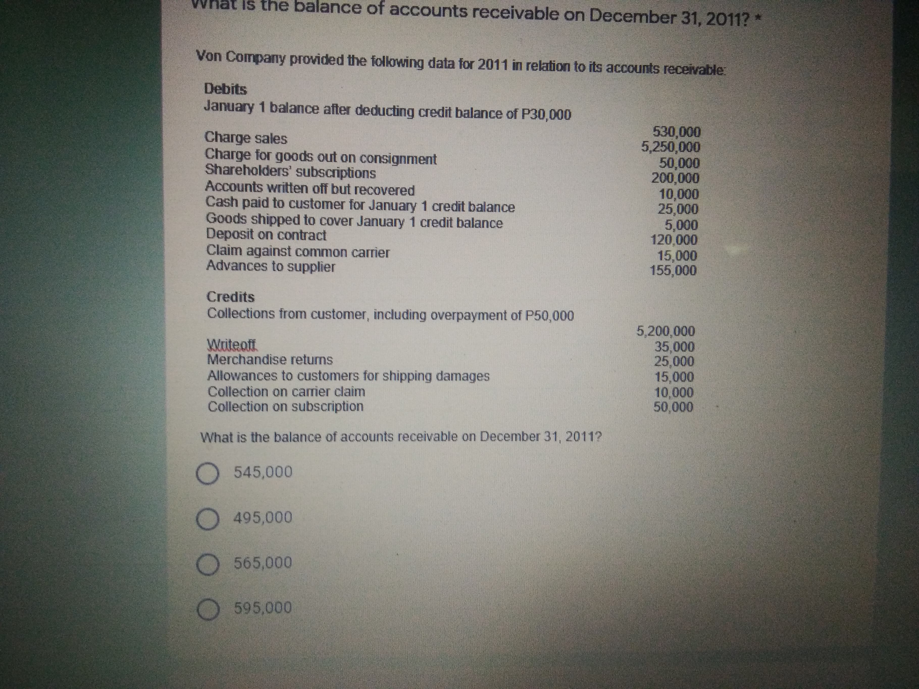 PLEASE ANSWER AND CHOOSE THE CORRECT ANSWER FOR THIS 3 GIVEN PROBLEMS.