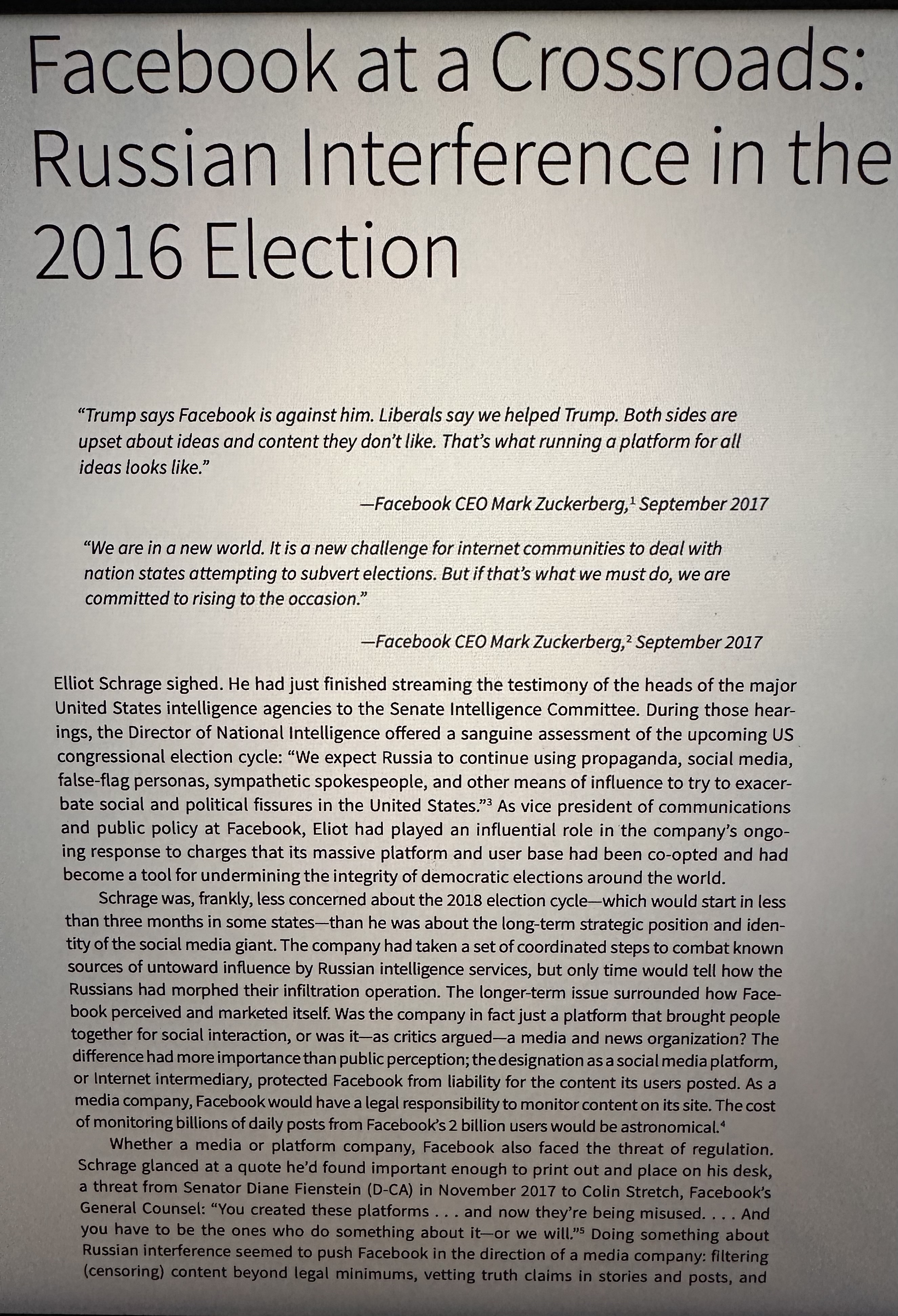 you have to disclose which page paid for an ad, but we